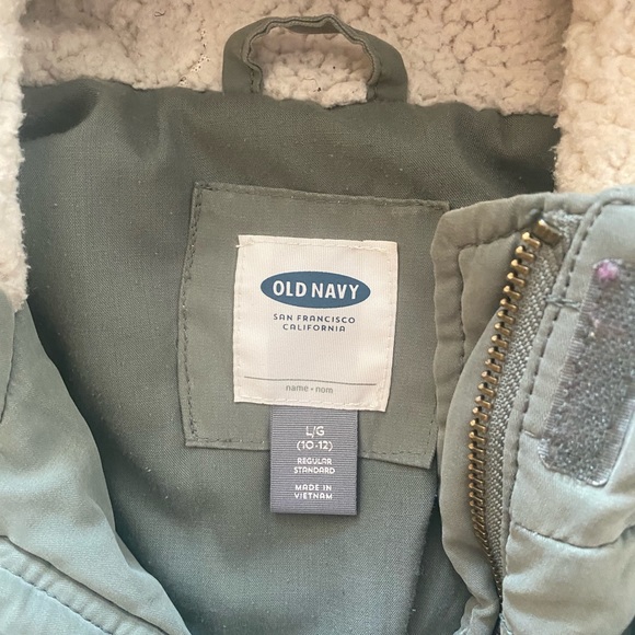 Old Navy girls jacket size 10/12 - Picture 2 of 2